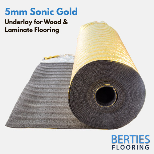5mm sonic gold underlay - 5mm,