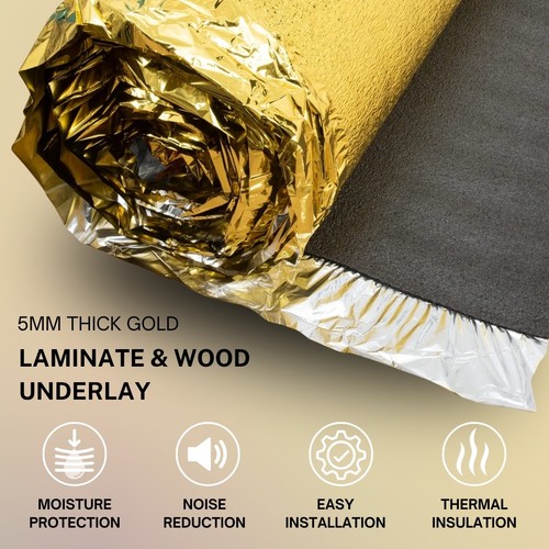 Laminate underlay 15m 5mm - laminate, 15m²