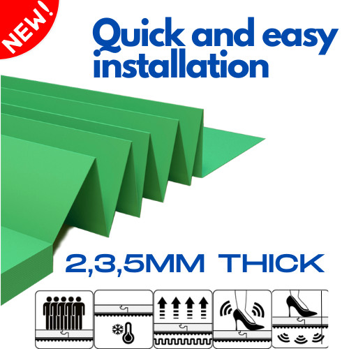 Alpina xps underlay 3mm 12m2 - alpina,