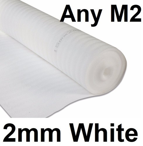 2mm white comfort underlay for - white,