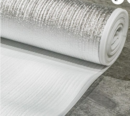 3mm acoustic silver underlay - silver,
