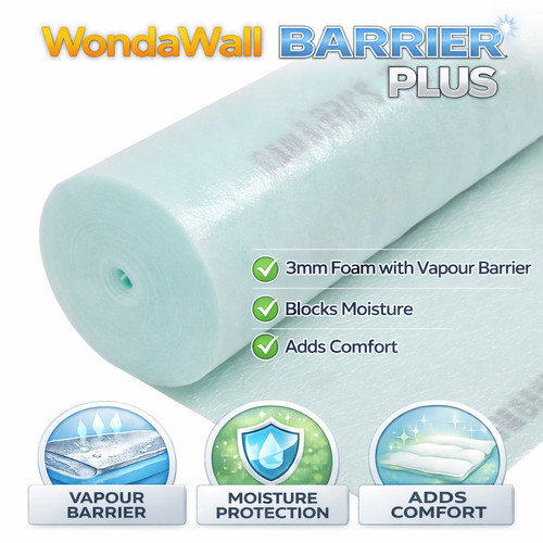 Barrier plus 3mm underlay - barrier,