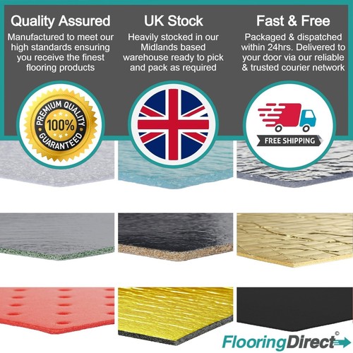 Acoustic underlay for laminate - underlay,